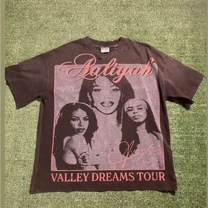 Aaliyah Valley Dreams Tour T-Shirt